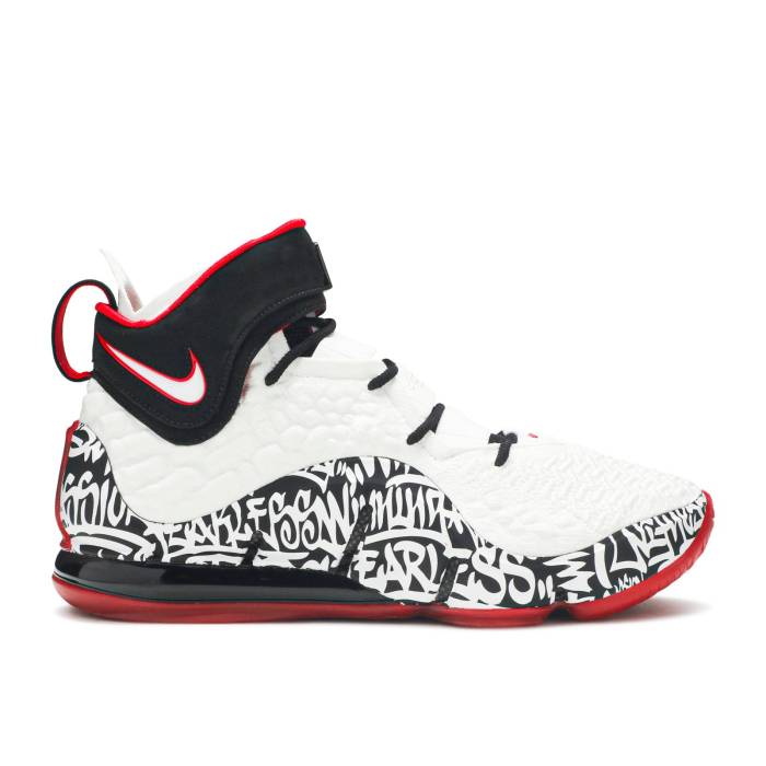 ナイキ Nike 【 Lebron 17 Lebron 4 Graffiti Men White/University Red/Black 】 Lebron レブロン メンズ 白色 ホワイト Red 赤・レッド 黒色 ブラック
