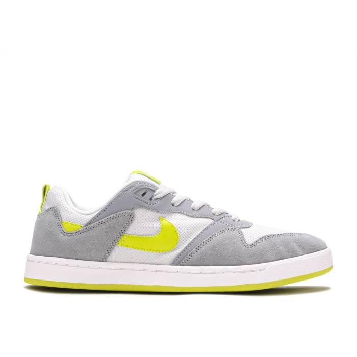 ナイキ Nike 【 Alleyoop Sb \u0027Bright Cactus\u0027 Men Particle Grey/Bright Cactus/Photon Dust/White 】 エスビー メンズ 薄墨色 薄墨色 白いこと 白いこと