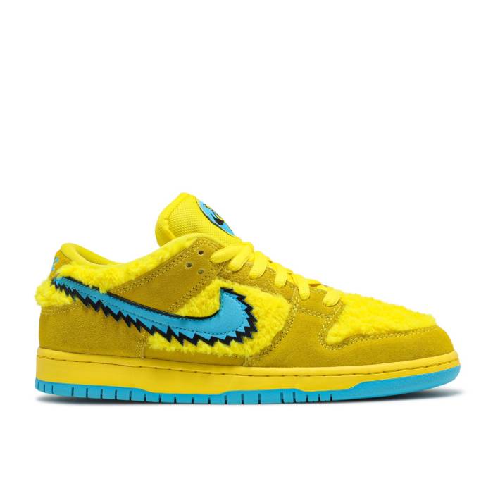 ナイキ Nike 【 Grateful Dead X Dunk Low Sb Yellow Bear Men Opti Yellow/Blue Fury 】 ダンク エスビー メンズ yellow 黄色・イエロー 青色 ブルー