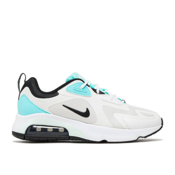 ナイキ Nike 【 Wmns Air Max 200 \u0027White Oracle Aqua\u0027 Women White/Black/Platinum Tint/Oracle Aqua 】 マックス レディース 白いこと 白いこと 黒いこと 黒いこと Platinum プラチナム アクア