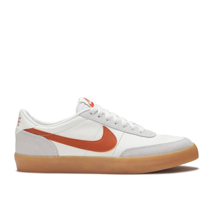 ナイキ Nike 【 Killshot 2 Leather \u0027Sail Desert Orange Gum\u0027 Men Sail/Desert Orange/Gum Yellow 】 なめし革 orange 橙・オレンジ色 メンズ orange 橙・オレンジ色 yellow 黄味がかった・黄色