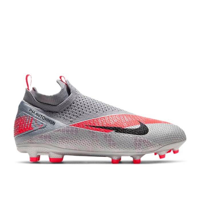 ナイキ Nike 【 Phantom Vision 2 Elite Dynamic Fit Mg Gs 'Metallic Grey Crimson' Youth Metallic Bomber Grey/Particle Grey/Laser Crimson/Black 】 エリート ダイナミック 灰色 グレー ジュニア キッズ 灰色 グレー Laser レーザ｜スニケス 32,825円
