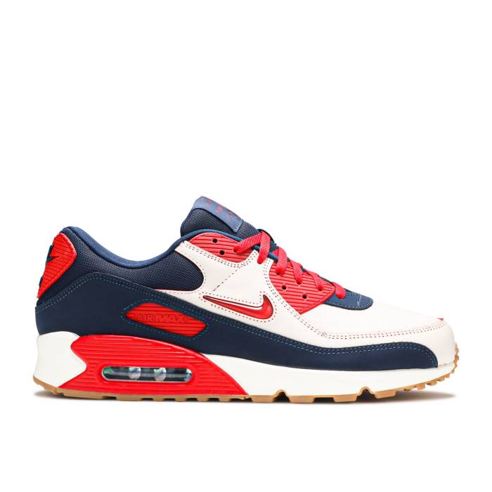 ナイキ Nike 【 Air Max 90 \u0027Home \u0026 Away - University Red\u0027 Men Sail/University Red 】 マックス メンズ Red 赤・赤いこと