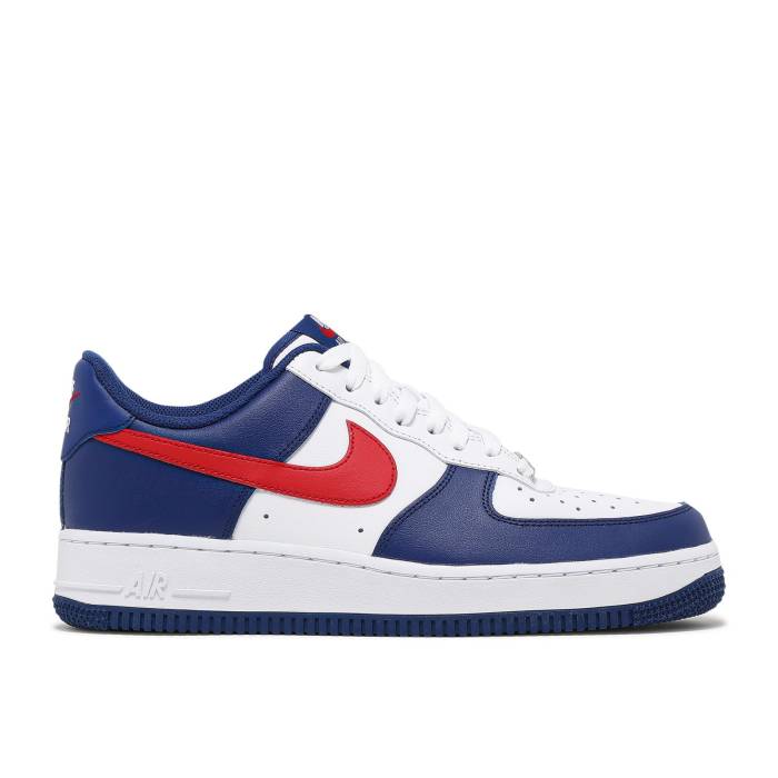 ナイキ Nike 【 Air Force 1 \u002707 \u0027Usa\u0027 Men White/Varsity Red/Sport Royal 】 メンズ 白いこと 白いこと Red 赤・赤いこと