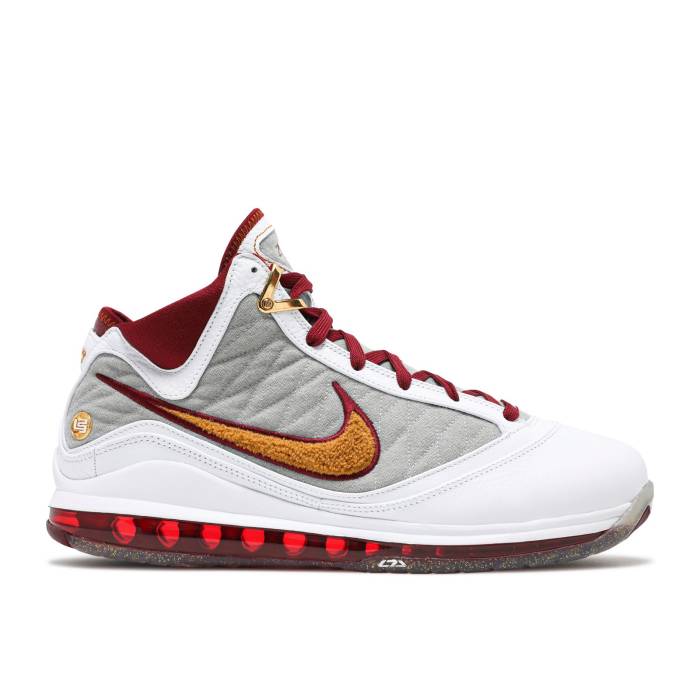 ナイキ Nike 【 Lebron 7 \u0027Mvp\u0027 Men White/Team Red/Wolf Grey/Bronze 】 Lebron レブロン メンズ 白いこと 白いこと Team 野球クラブ Red 赤・赤いこと 薄墨色 薄墨色 銅・ブロンズ