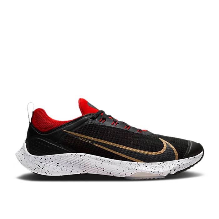 ナイキ Nike 【 Air Zoom Speed ガウス \u0027Black Red University\u0027 Youth Black/University Red/Metallic Gold 】 望遠レンズ Speed 素早さ Red 赤・赤いこと 御坊っちゃん キッズ 黒いこと 黒いこと Red 赤・赤いこと ゴールド
