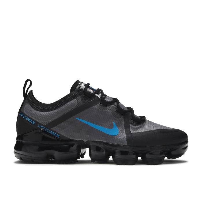 ナイキ Nike 【 Vapormax 2019 Bg 'Black Imperial Blue' Youth Black/Imperial Blue 】 ジュニア キッズ 黒色 ブラック 青色 ブルー｜スニケス