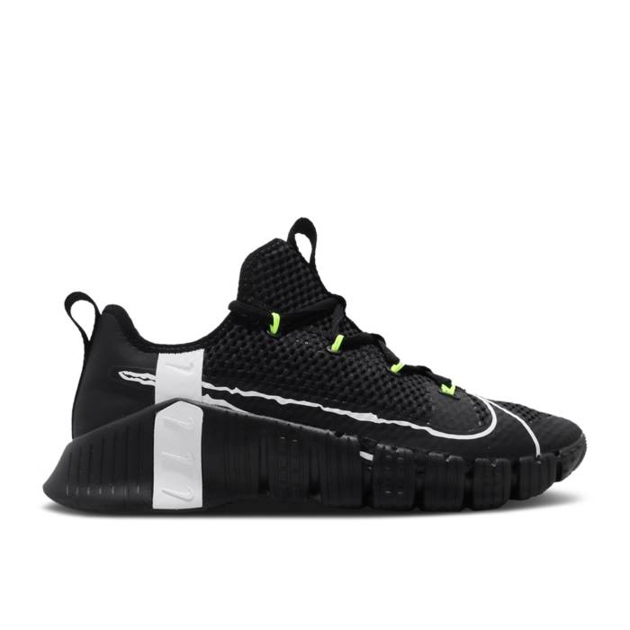 ナイキ Nike 【 Free Metcon 3 \u0027Black Volt\u0027 Men Black/White/Volt 】 無償性 メンズ 黒いこと 黒いこと 白いこと 白いこと 靴-メンズ靴-スニーカー