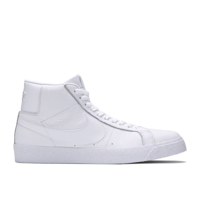 ナイキ Nike 【 Zoom Blazer Mid Sb 'Triple White' Men White/White/White 】 ズーム ブレイザー ミッド エスビー メンズ 白色 ホワイト
