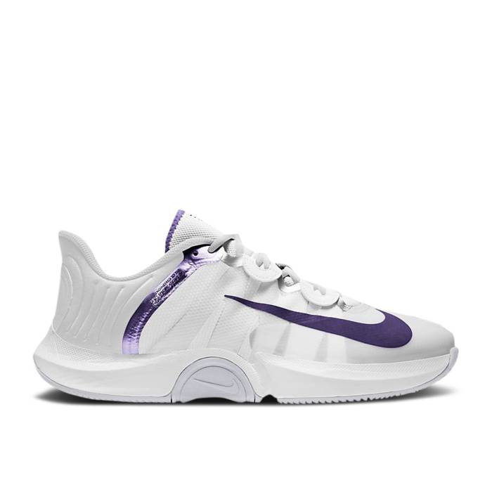 ナイキ Nike 【 Court Air Zoom Gp Turbo 'White Court Purple' Men White/Geyser Grey/Geyser Grey/Court Purple 】 コート ズーム ターボ メンズ 白色 ホワイト 灰色 グレー コート Purple 紫・パープル