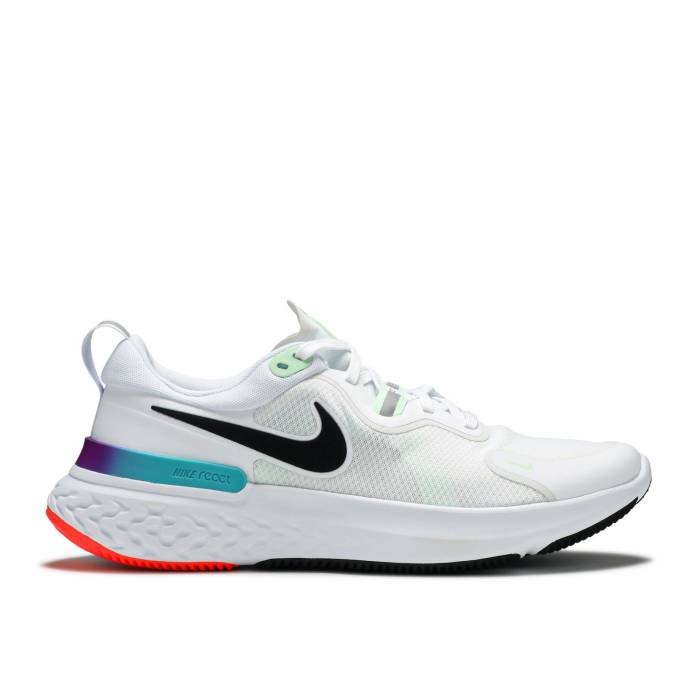 ナイキ Nike 【 React Miler \u0027Ombre\u0027 Men White/Vapor Green/Hyper Jade/Black 】 リアクト メンズ 白いこと 白いこと green 緑・緑であること 翡翆・ジェード 黒いこと 黒いこと
