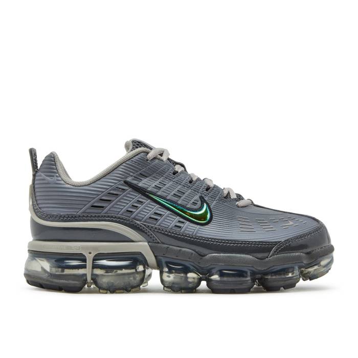 ナイキ Nike 【 Air Vapormax 360 \u0027Enigma Stone\u0027 Men Iron Grey/Metallic Cool Grey/Black/Enigma Stone 】 メンズ 薄墨色 薄墨色 冷やりとした 黒いこと 黒いこと