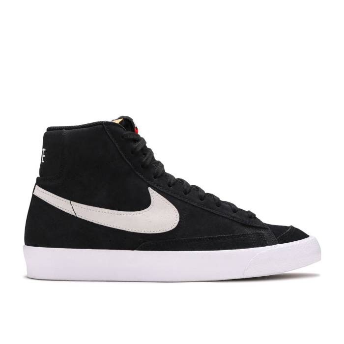 ナイキ Nike 【 Blazer Mid \u002777 Suede \u0027Black Dust\u0027 Men Black/Photon Dust 】 ブレイザー ミッド スエード・スウェード メンズ 黒いこと 黒いこと