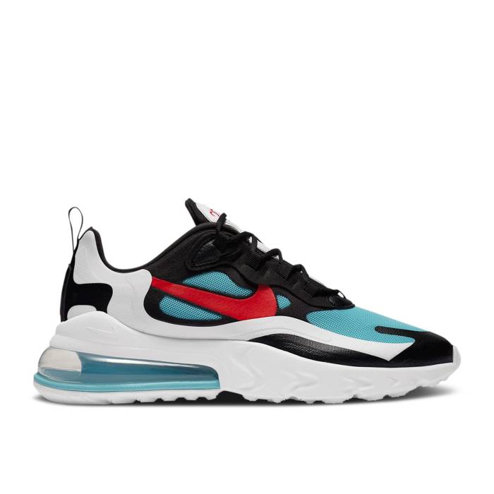 ナイキ Nike 【 Wmns Air Max 270 React 'Bleached Aqua Chile Red' Women Summit White/Bleached Aqua/Black/Chile Red 】 マックス リアクト アクア レディース 白色 ホワイト アクア 黒色 ブラック Red 赤・レッド|スニケス