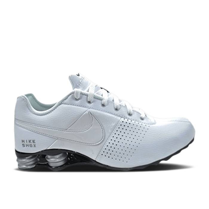 ナイキ Nike 【 Shox Deliver 'White' Men White/Metallic Silver/Black 】 Shox ショックス メンズ 白色 ホワイト Silver 銀色・シルバー 黒色 ブラック｜スニケス