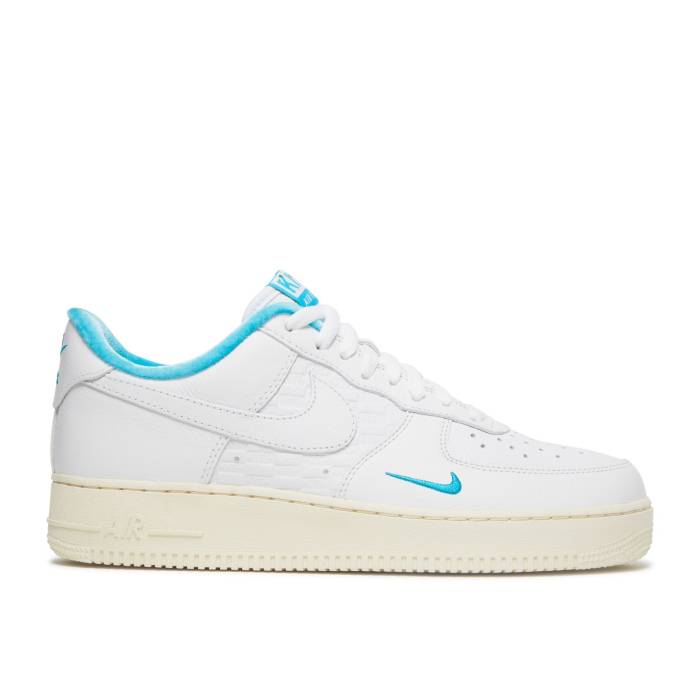 ナイキ Nike 【 Kith X Air Force 1 Low Hawaii Men White/Blue Lagoon/Aloe Verde/White 】 メンズ 白色 ホワイト 青色 ブルー