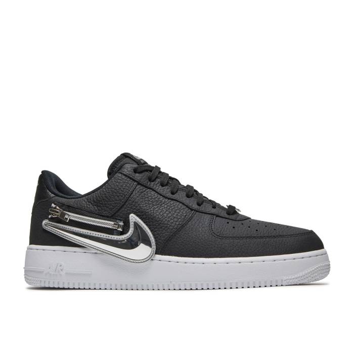 ナイキ Nike 【 Air Force 1 07 Premium ilver Swoosh Men Black/Laser Crimson/White 】 Premium プレミアム メンズ 黒色 ブラック Laser レーザー クリムゾン 白色 ホワイト