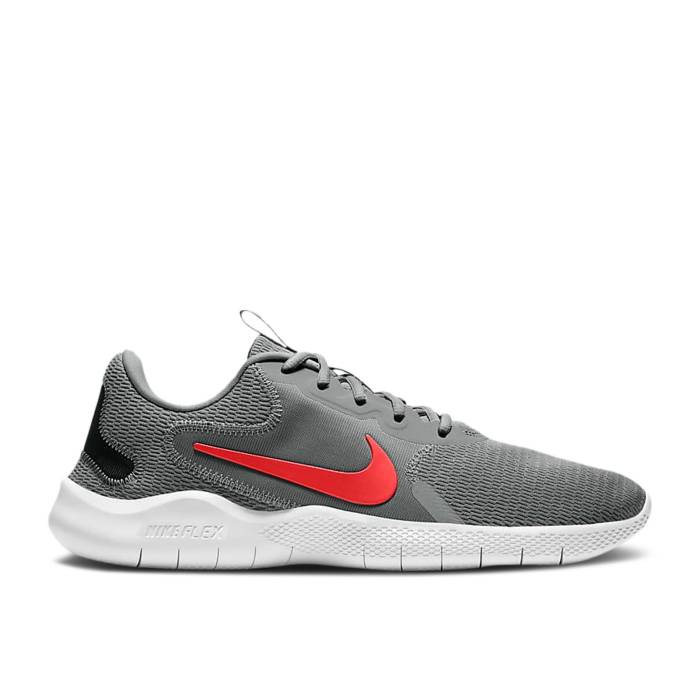 ナイキ Nike 【 Flex Experience Run 9 \u0027Particle Grey\u0027 Men Particle Grey/Black/Racer Blue/Chile Red 】 見聞き 幽客 メンズ 薄墨色 薄墨色 黒いこと 黒いこと 青碧 青碧 Red 赤・赤いこと
