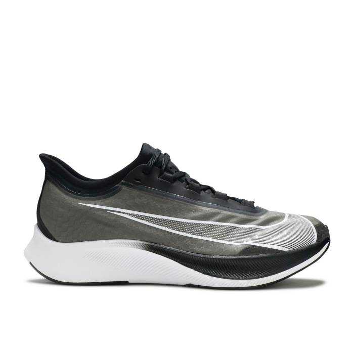 ナイキ Nike 【 Zoom Fly 3 \u0027Black White\u0027 Men Black/White/Volt 】 望遠レンズ メンズ 黒いこと 黒いこと 白いこと 白いこと