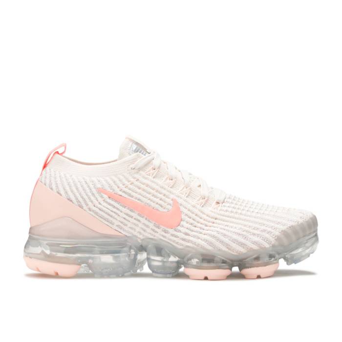 ナイキ Nike 【 Wmns Air Vapormax Flyknit 3 'Light Cream Crimson Tint' Women Light Cream/Crimson Tint/Vast Grey/Atomic Pink 】 フライニット クリーム クリムゾン レディース クリーム クリムゾン 灰色 グレー pink ピンク