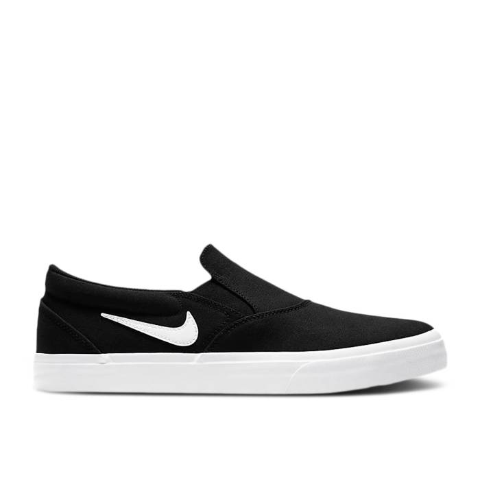 ナイキ Nike 【 Charge Slip Sb 'Black White' Men Black/Black/White/White 】 エスビー メンズ 黒色 ブラック 白色 ホワイト｜スニケス