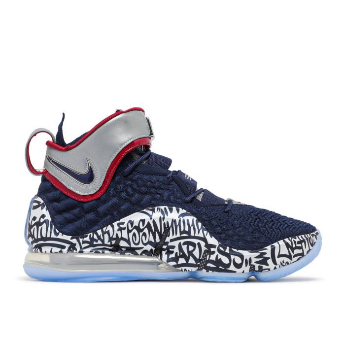 ナイキ Nike 【 Lebron 17 \u0027Lebron 4 Cold Blue Graffiti\u0027 Men 】 Lebron レブロン 青碧 青碧 メンズ