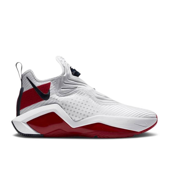 ナイキ Nike 【 Lebron Soldier 14 Ep \u0027White University Red\u0027 Men White/University Red 】 Lebron レブロン ソルジャー メンズ 白いこと 白いこと Red 赤・赤いこと
