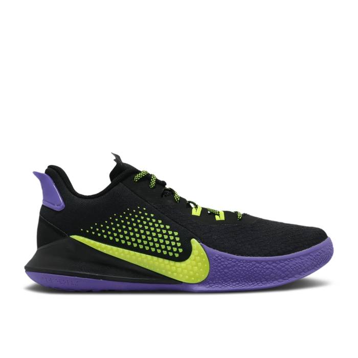 ナイキ Nike 【 Mamba Fury Ep \u0027Lakers Away\u0027 Men Black/Psychic Purple/Lemon Venom 】 マンバ メンズ 黒いこと 黒いこと Purple 紫・パープル