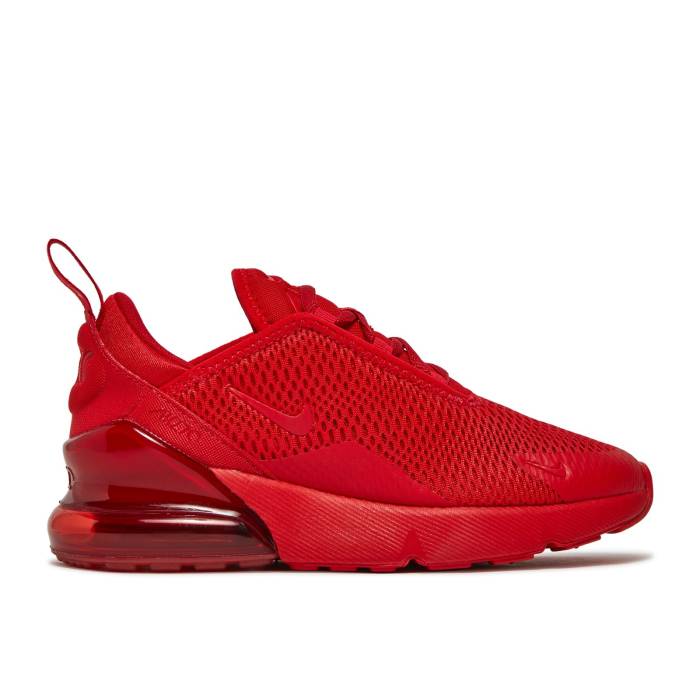 ナイキ Nike 【 Air Max 270 Rf Ps 'University Red' Youth University Red/University Red 】 マックス ジュニア キッズ Red 赤・レッド|スニケス