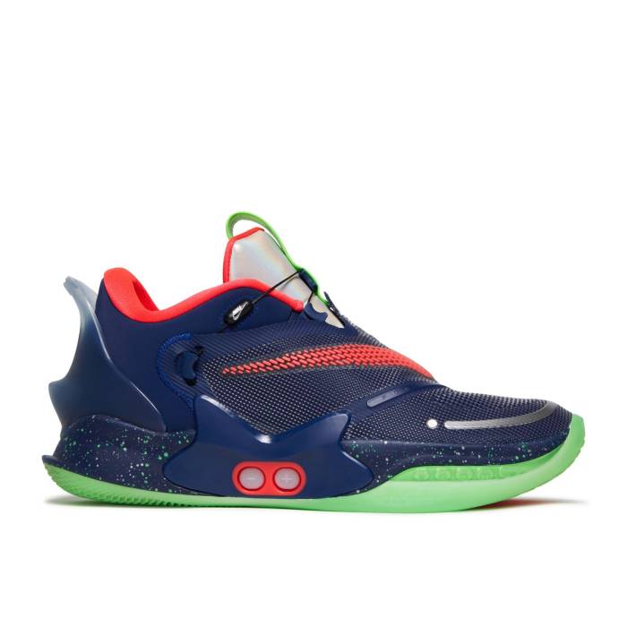 ナイキ Nike 【 Adapt Bb 2.0 Planet Of Hoops Uk Charger Men Blue Void/Black/Green Strike 】 アダプト メンズ 青色 ブルー 黒色 ブラック green 緑・グリーン ストライク
