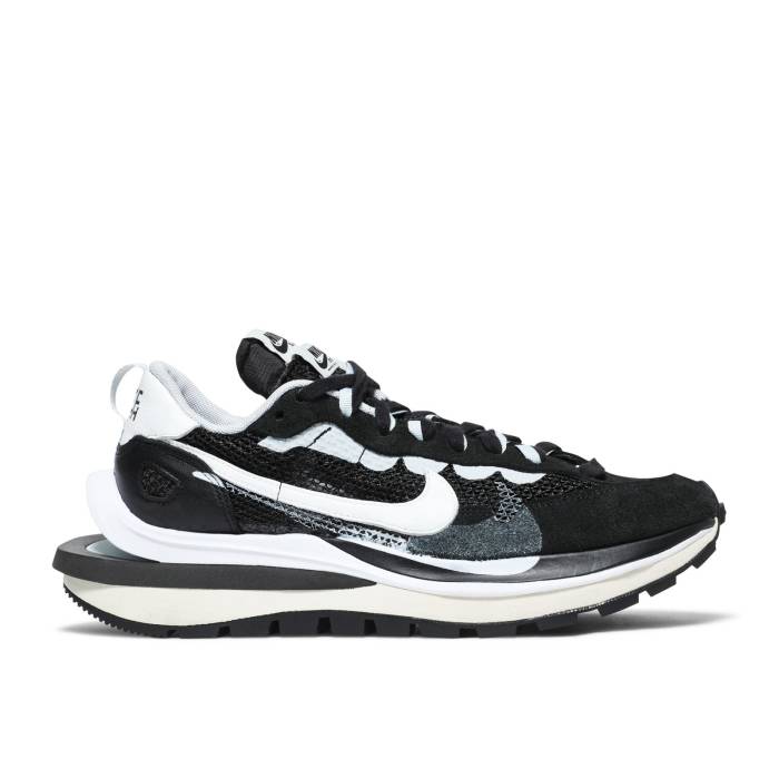 ナイキ Nike 【 Sacai X Vaporwaffle \u0027Black White\u0027 Men Black/Summit White/Pure Platinum 】 メンズ 黒いこと 黒いこと 白いこと 白いこと 純然たる Platinum プラチナム