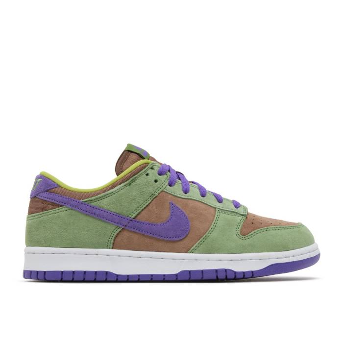 ナイキ Nike 【 Dunk Low Sp Retro \u0027Veneer\u0027 2020 Men Veneer/Autumn Green/Deep Purple 】 ダンク レトロ メンズ 秋場 green 緑・緑であること ディープ Purple 紫・パープル