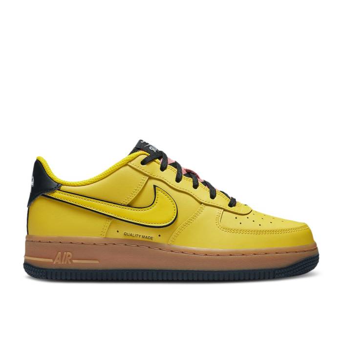 ナイキ Nike 【 Air Force 1 Low Gs 'Yellow Gum' Youth 】 ジュニア キッズ｜スニケス