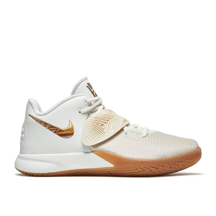 ナイキ Nike 【 Kyrie Flytrap 3 Ep \u0027White Metallic Gold\u0027 Men Summit White/Metallic Gold 】 Kyrie カイリー 飛翔さあ美 メンズ 白いこと 白いこと ゴールド
