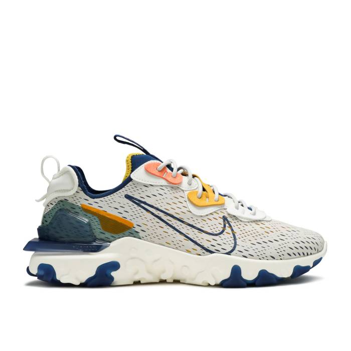 ナイキ Nike 【 React Vision \u0027Light Orewood Brown\u0027 Men Light Orewood Brown/Sail/Total Orange/Coastal Blue 】 リアクト メンズ 赤銅色 赤銅色 orange 橙・オレンジ色 青碧 青碧