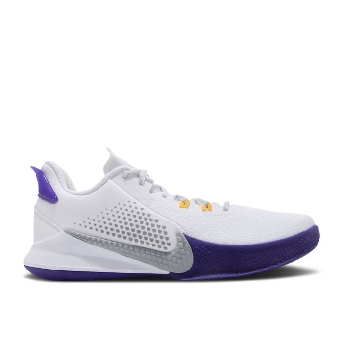 ナイキ Nike 【 Mamba Fury Ep Lakers Home Men White/Field Purple/Amarillo/Light Smoke Grey 】 マンバ メンズ 白色 ホワイト Field フィールド Purple 紫・パープル 灰色 グレー