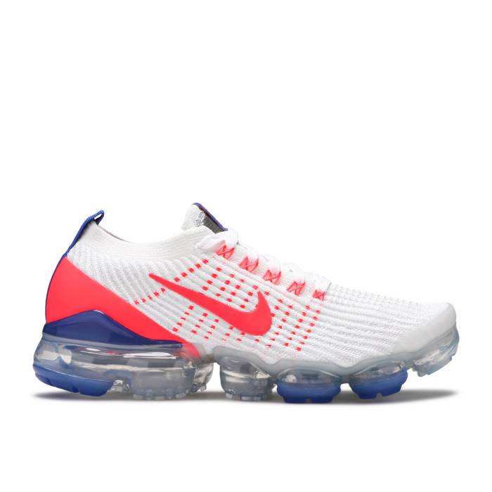 ナイキ Nike 【 Wmns Air Vapormax Flyknit 3 'Usa' Women White/Astronomy Blue/Dark Sulfur/Flash Crimson 】 フライニット レディース 白色 ホワイト 青色 ブルー クリムゾン