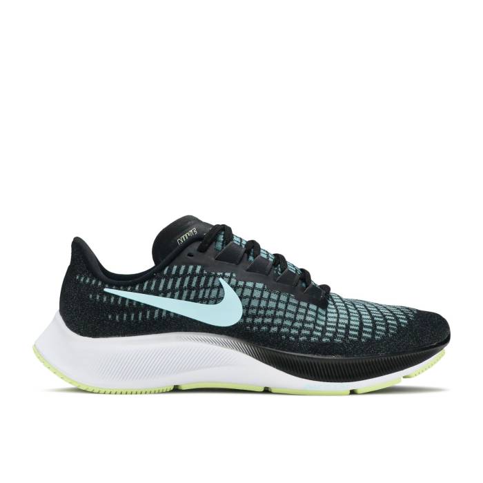 ナイキ Nike 【 Wmns Air Zoom Pegasus 37 \u0027Black Glacier Ice\u0027 Women Black/Barely Volt/White/Glacier Ice 】 望遠レンズ ペガサス レディース 黒いこと 黒いこと 白いこと 白いこと