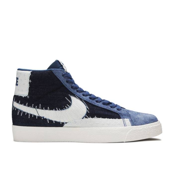ナイキ Nike 【 Blazer Mid Sb ashiko Pack - Mystic Navy Men Mystic Navy/Sail/Sail/Gum Light Brown 】 ブレイザー ミッド エスビー メンズ 紺色 ネイビー 茶色 ブラウン