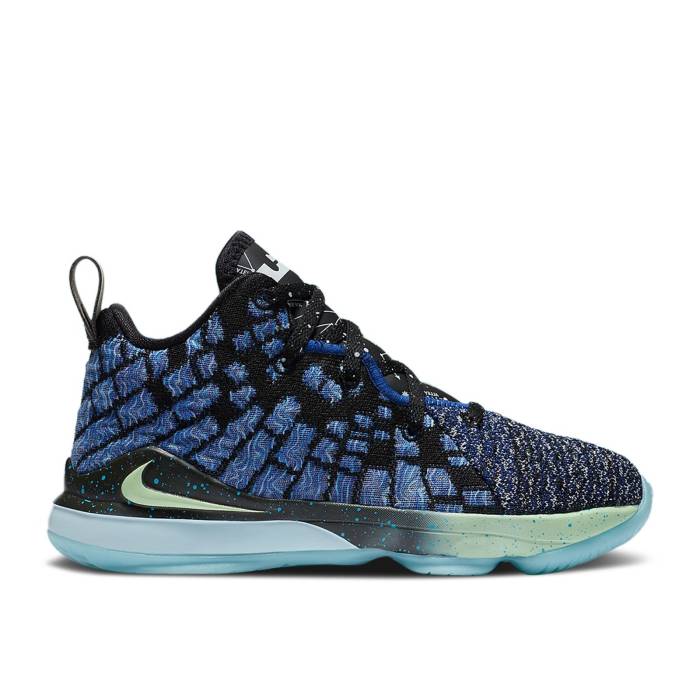 ナイキ Nike 【 Lebron 17 Ps \u0027Constellations\u0027 Youth Deep Royal Blue/Vapor Green/Game Royal 】 Lebron レブロン 御坊っちゃん キッズ ディープ 青味 青色 green 緑・緑であること Game 競り合い