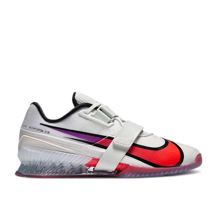 ナイキ Nike 【 Romaleos 4 Se Flash Crimson Aura Men Pale Ivory/Flash Crimson/Spruce Aura/Hyper Violet 】 クリムゾン メンズ アイボリー クリムゾン オーラ 紫・バイオレット