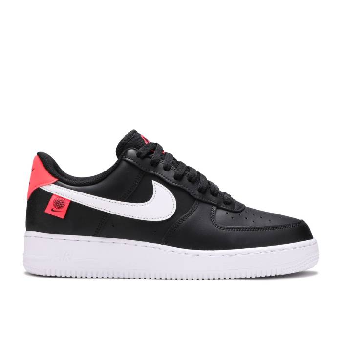 ナイキ Nike 【 Air Force 1 07 Low Worldwide Pack - Black Flash Crimson Men Black/Flash Crimson/White 】 黒色 ブラック メンズ 黒色 ブラック クリムゾン 白色 ホワイト