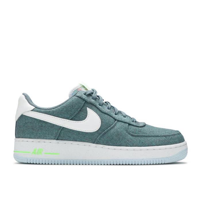 ナイキ Nike 【 Air Force 1 Low 07 Recycled Canvas Pack - Ozone Blue Men Ozone Blue/White/Barely Volt 】 メンズ 青色 ブルー 白色 ホワイト