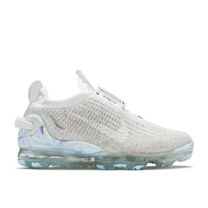 ナイキ Nike 【 Wmns Air Vapormax 2020 Flyknit \u0027Summit White\u0027 Women White/White/Summit White 】 飛球編み物 レディース 白いこと 白いこと