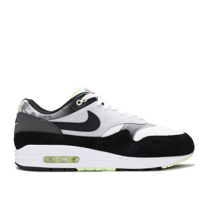 ナイキ Nike 【 Air Max 1 'Remix Pack' Men White/Black/Pure Platinum/Iron Grey 】 マックス メンズ 白色 ホワイト 黒色 ブラック ピュア Platinum プラチナム 灰色 グレー