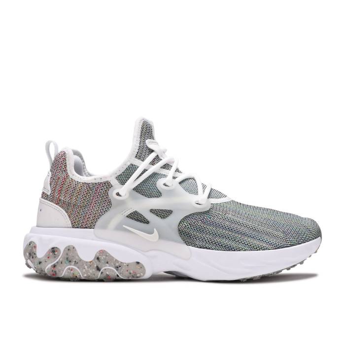 ナイキ Nike 【 React Presto Flyknit 'Recycled Canvas Pack' Men White/Gum Light Brown/White 】 リアクト プレスト フライニット メンズ 白色 ホワイト 茶色 ブラウン|スニケス