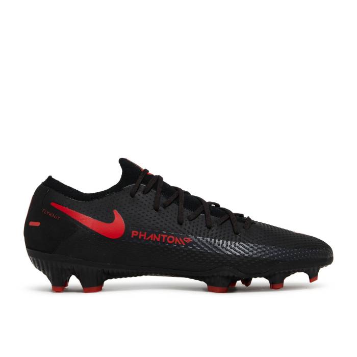 ナイキ Nike 【 Phantom Gt Pro Fg Black Chile Red Men Black/Dark Smoke Grey/Chile Red 】 プロ メンズ 黒色 ブラック 灰色 グレー Red 赤・レッド