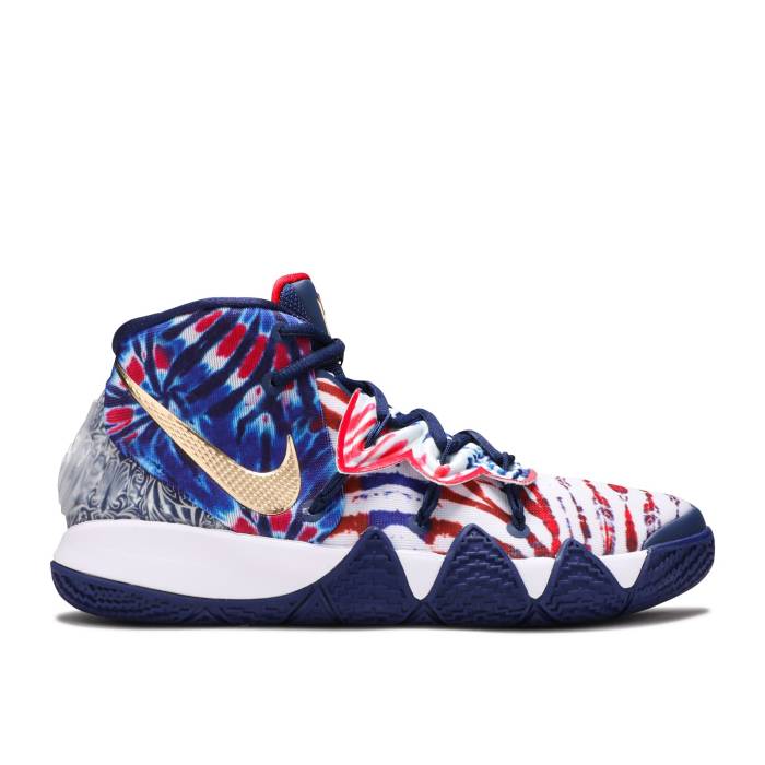 ナイキ Nike 【 Kybrid S2 ガウス \u0027What The Usa\u0027 Youth Blue Void/Metallic Gold/Photo Blue/White 】 御坊っちゃん キッズ 青味 青色 ゴールド 白いこと 白いこと キッズ・ベビー・マタニティ-靴