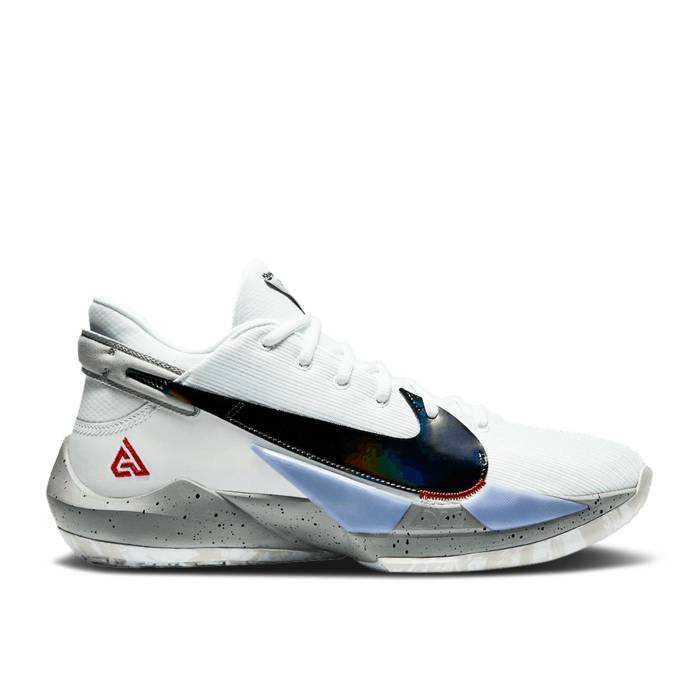 ナイキ Nike 【 Zoom Freak 2 Ep White Cement Men White/Black/Gym Red/Cement Grey 】 ズーム メンズ 白色 ホワイト 黒色 ブラック Red 赤・レッド 灰色・シメント 灰色 グレー