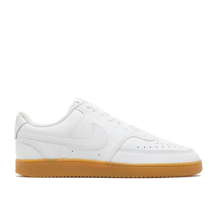 ナイキ Nike 【 Court Vision Low \u0027White Gum\u0027 Men White/Photon Dust/Gum Light Brown/White 】 厚地の外套 メンズ 白いこと 白いこと 赤銅色 赤銅色